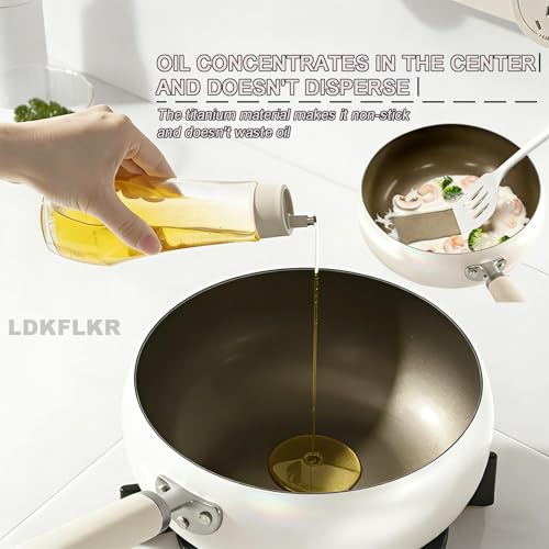 Wok rectangular de titanio 24 cm con tapa miniatura 3