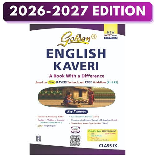Golden English Study Material Based on New NCERT Textbook Kaveri ...