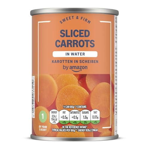 by Amazon Sliced Carrots In Water 300g