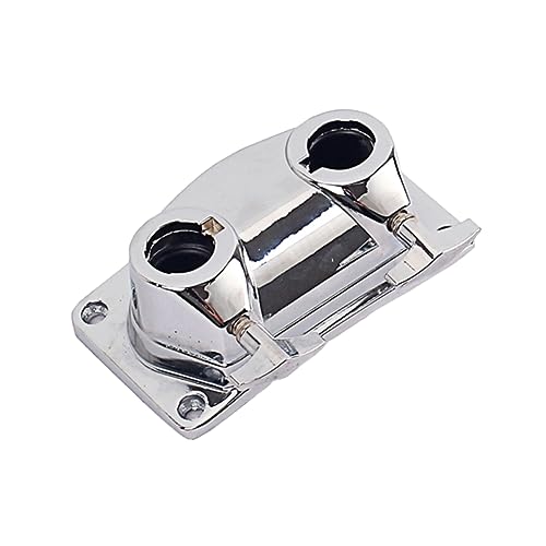 Abrazadera para soporte de tom, accesorio para batería, metal plateado, modelo K45101K07OX, marca BIUDECO miniatura 1