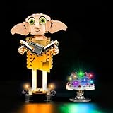 Hilighting Upgraded Led Light Kit Compatible with Lego Dobby The House-Elf Building Set, Compatible with Lego 76421 Model, Gift Idea for Adult Builders and Fans (Model Not Included)