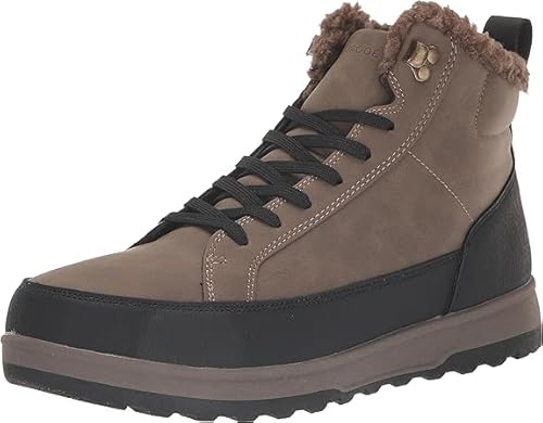 Weatherproof Mens Log Jam Snow Boots, Brown, 8 M