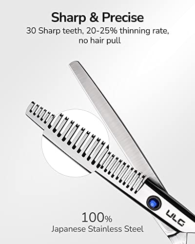 image for Hair Thinning Scissors ULG Professional Barber’s Texturizing Teeth S