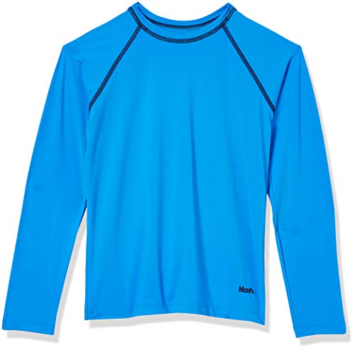Camiseta Infantil Micr Uv M.Longa C/Contra., Mash, Menino, Azul Royal, M