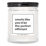 You Nique Designs Wedding Officiant Proposal Gift Candle 9oz, Will You Marry Us Officiant Proposal Gift, Officiant Gifts, Mahogany Teakwood Candle Gifts for Wedding Officiant (Mahogany Teakwood)