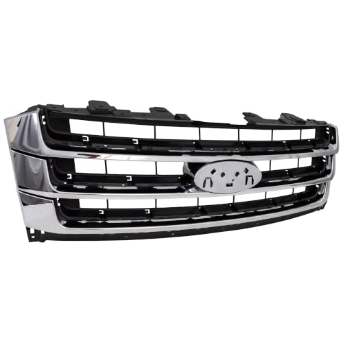 Image of Garage-Pro Grille Assembly For Ford Expedition 2015-2017 Textured Black