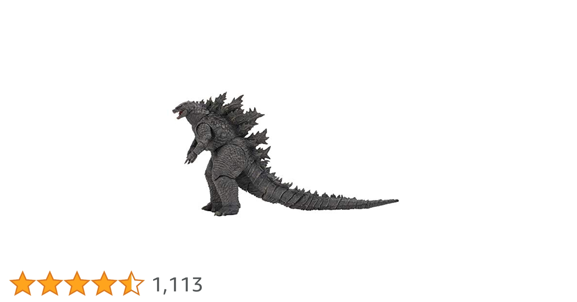 30センチ大型 ネカ ゴジラ 頭から尻尾まで60センチアクション