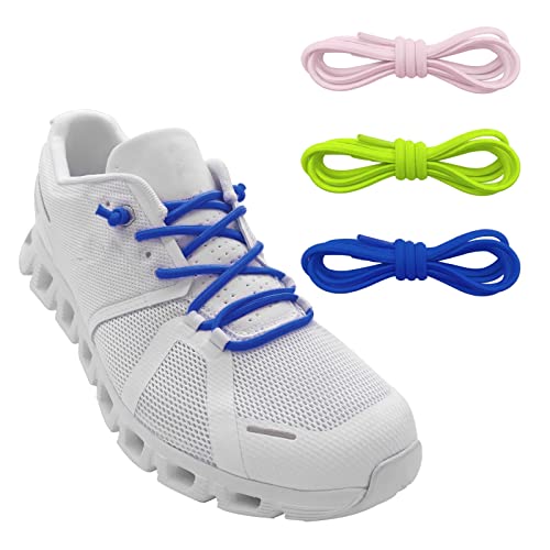 Image of 3 Pairs Elastic No Tie Shoe Laces, Stretch Bungee Laces