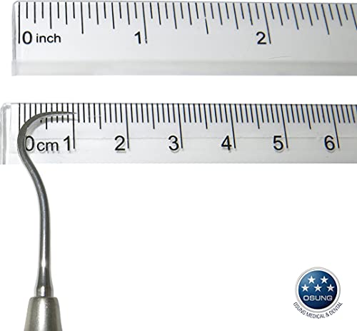 Osung Lsu15-33 Dental Sickle Scaler, Anterior, Towner Jacquette, U15/33 #TOP6