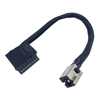GinTai Laptop AC DC Jack Power Cable Plug in Charging Port Cable Connector Socket with Wire Replacement for Razer Blade 15 RZ09-0270 RZ09-02705E75 RZ09-02705E76