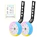 FORTOP Bike Training Wheels Heavy Duty Rear with Stabilizers Mounted Kit for Kids Boy Girls Distinctive Colorful Bicycle Training Wheels of 12 14 16 18 20 Inch (Thicken Version)