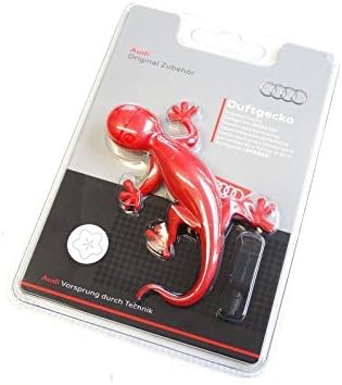Genuine Audi Gecko Cockpit Air Freshener Red Floral fragrance