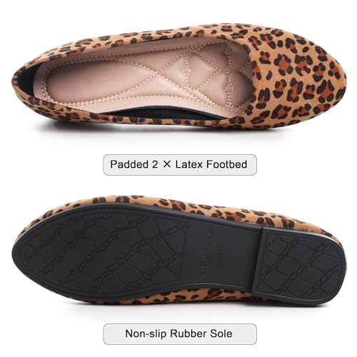 Image of SAILING LU Casual Shoes for Women Dressy Ballet Flats | Comfort Fit, Work Shoes,Casual for Women, Slip-Ons Loafers