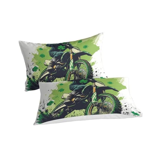 Housse de couette moto imprimé 3D microfibre de qualité supérieure lit King