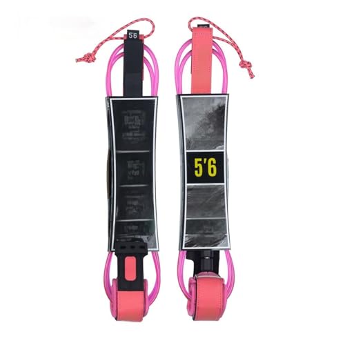 Laisse de surf pour s'entraîner dans les vagues avec sangle shortboard 6 mm