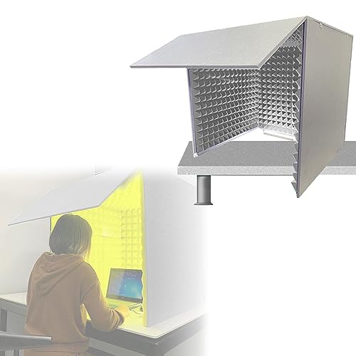 Marre des échos ? Cabine d'enregistrement portable pour isoler vos voix à la maison