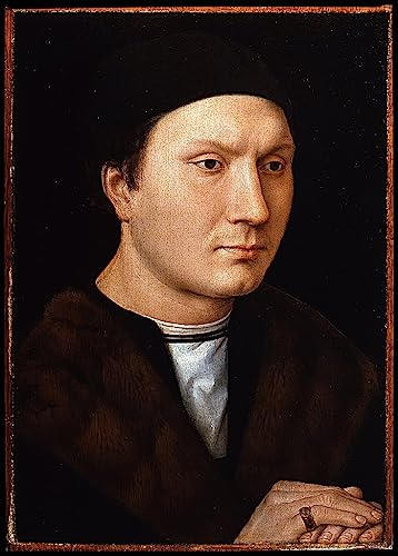 Cuadro de Hans Memling: arte vintage en lienzo de 60x90 cm para decorar el dormitorio con elegancia