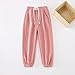 Pants for Boys Girls Straight Elastic Waist Jogger Sweatpants Lightweight Plus Size Hiking Fashion Kids Trousers 2025