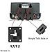 ChargerCity Dual USB Sirius XM Satellite Radio Car Truck Lighter Socket Mount w/Tilt Adjust & PowerConnect Cable for Onyx Plus EZR EZ Lynx Roady Starmate Xpress (Vehicle Dock NOT Included)