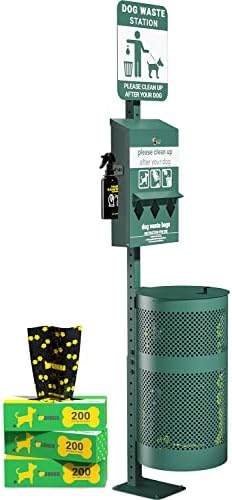 dog poop waste stations