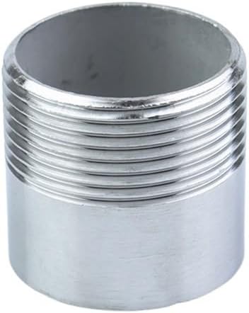 1/4&rdquo;BSPT Male x Butt Weld Nipple 304 Stainless Steel Pipe Fitting