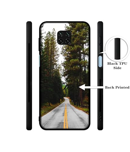 Image of Road Photo Design Premium 2D Printed Metal Back Case Cover for Mi Redmi Note 9 Pro /Note 9 Pro Max /Poco M2 Pro