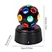 Colorful Led Disco Ball - 360° Rotating Flashing Lamp, Home Decor Accessory with Dynamic Lights, Desk Item Eye-Catching Design, Lighting Tool Compact Build, Party Solution for Bar Karaoke Indoor Outdo