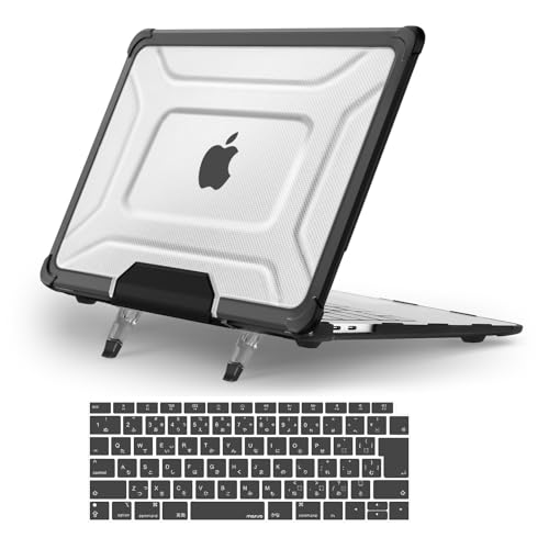 MOSISO Ή@ MacBook Air 13C` Jo[ 2022-2018 A2337 M1 A2179 A1932 P[X ϏՌ TPU op[hbg n[hJo[VF ܂肽ݎX^h یP[X&({ JISz)L[{[h