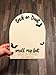 My First Halloween Trick Or Treat Footprint Keepsake Board - Custom Wooden Baby Memory Sign - Halloween 2025