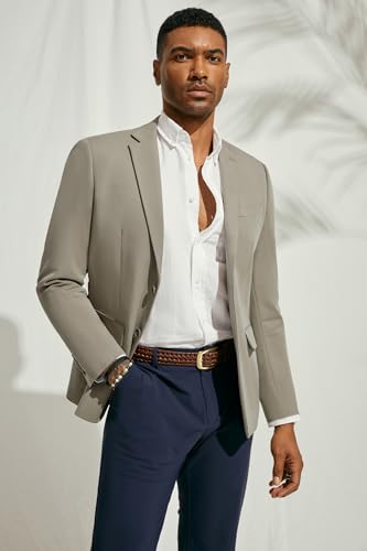 PJ PAUL JONES Men's Casual Blazer Suit Jackets Two Button Stretch Lightweight Sport Coats2