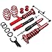 GELUOXI Height Adjustable Coilover Suspension Shock Absorber Lowering Kit Replacement for 2003-2007 VW Golf MK5, 2006-2009 GTI Coilovers Springs Struts