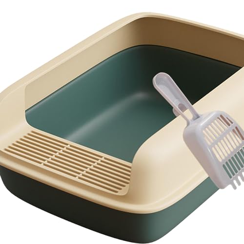 Arenero para gato grande con cuchara y lados altos miniatura 6