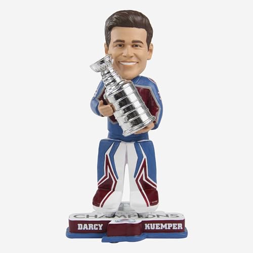 FOCO Darcy Kuemper Colorado Avalanche 2022 Stanley Cup Champions Bobblehead NHL