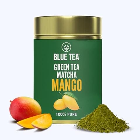 BLUE TEA Green Tea Mango Matcha Cover