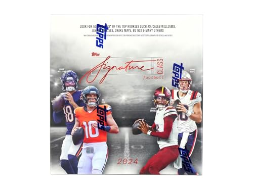2024 Topps Signature Class Football Mega Trading Card Box (Exclusive Odyssey SP Inserts)