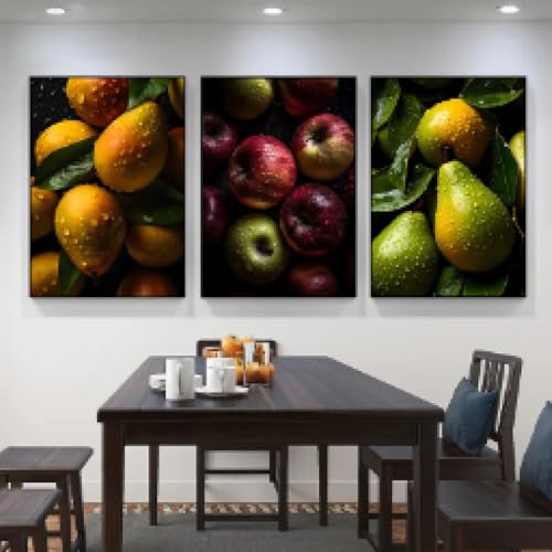 Affiches de fruits sur toile design contemporain pour décoration