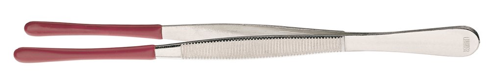 Lindner Pinzetta Per Monete Originale - Punta In PVC Morbido Per Collezionisti, Lunghezza 120mm