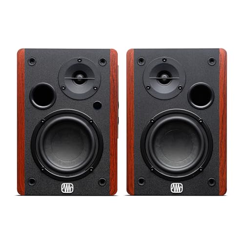 PreSonus Eris Accent Altavoces Bookshelf Amplificados USB-C 50W 3