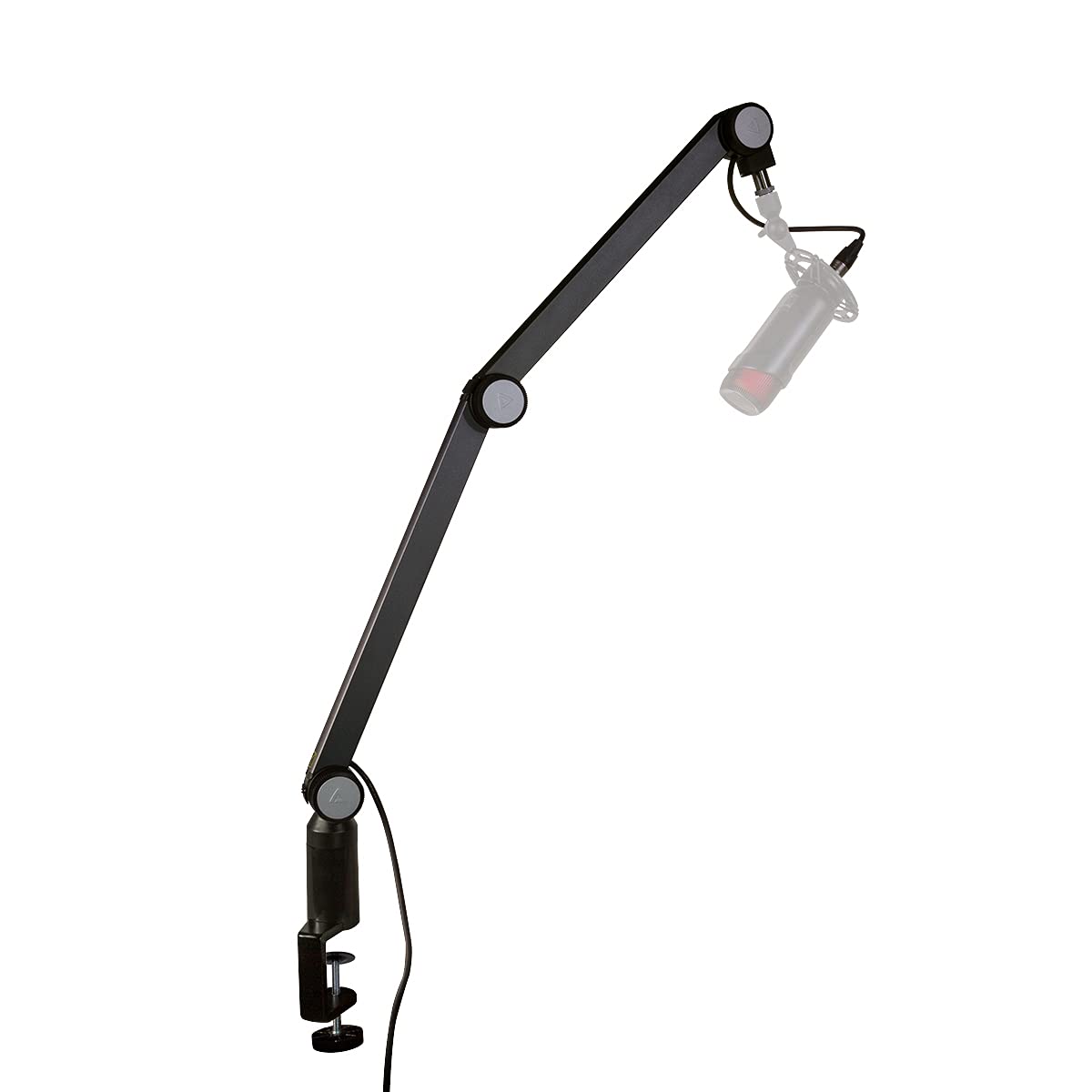 Thronmax Supporto per microfono Caster-Stand (S2 – XLR) con struttura a molla interna per registrazioni professionali HD di qualità da studio durante podcast / streaming / chat / gameplay / YouTube /
