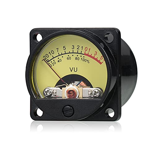 Dual Analog VU Meter DB Panel Schallpegelanzeige mit Treiberplatine für DIY-Verstärker