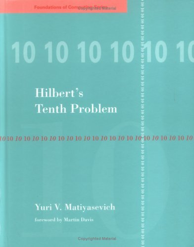 Hilbert`s 10th Problem (Foundations of Computing)