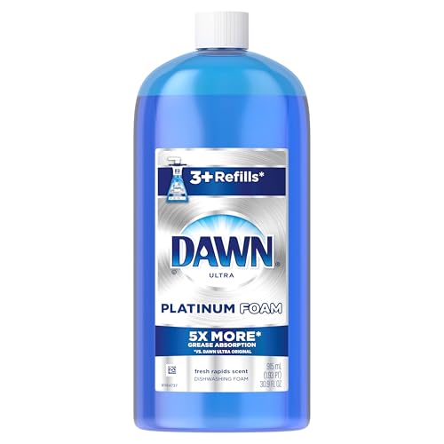 Dawn Dish Soap, Direct Foam Dishwashing Foam, Refill, Fresh Rapids Scent, 30.9 Fluid Oz (Pack of 6) - image 7