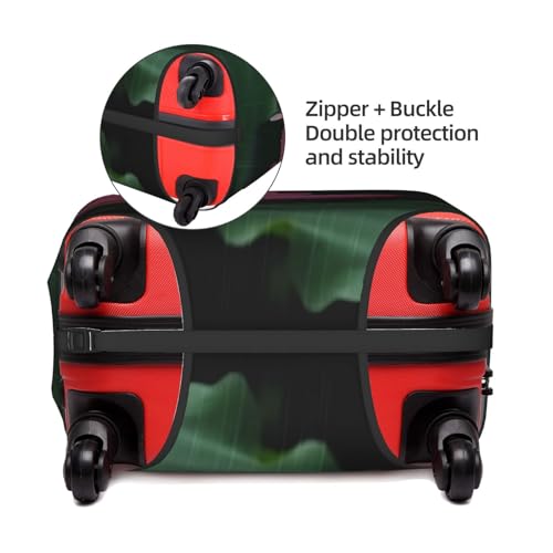 Flower Printed Luggage Cover Elastic, Washable, Universal Fit 18-32 Inch Travel Suitcase Cover Easy To Identify4