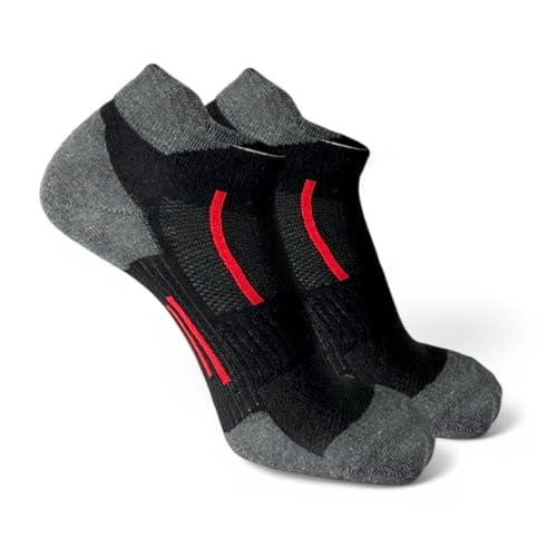 Image of Sockscarving Feel The Comfort Ankle Socks For Men Cotton, Gym Socks For Men WorkOut Breathable Low Cut Sports Socks With Heel Tab, Moisture Wicking, Pull On & Stretchable Free Size