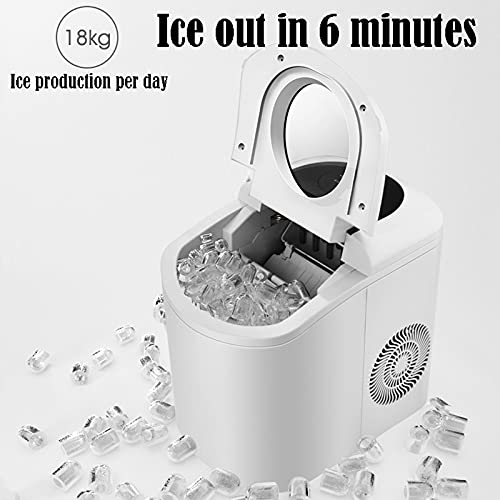 MHGD Elektrische Eismaschine, Eismaschine, Arbeitsplatte, selbstreinigend, klein, geräuscharm, tragbar, einfach zu… – Bild 7