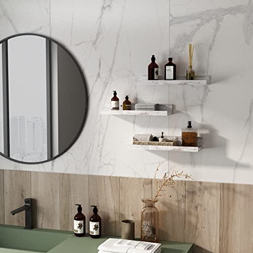 Lavezee BR220384 16 Inch Floating Shelves thumb #3