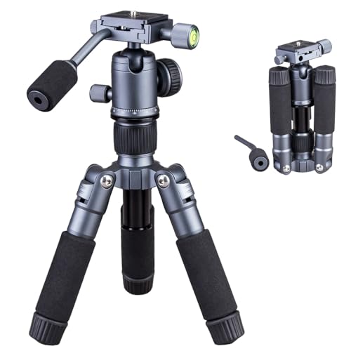 JAFUQAW Portable Desktop Mini Tripod Panning Handle, 20