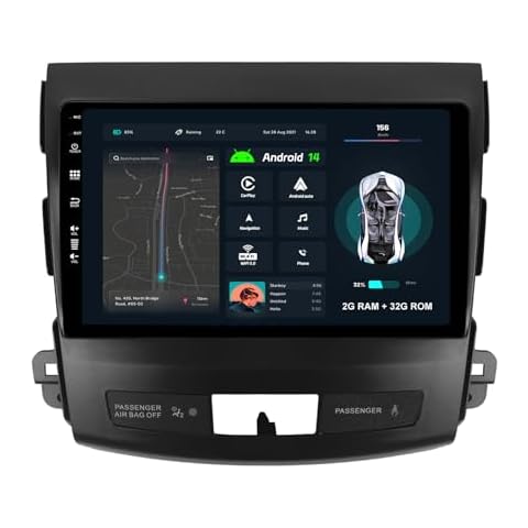 MISONDA Double Din Car Stereo with GPS and Bluetooth Cover