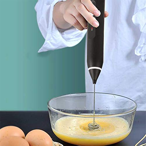 2 in 1 USB-Ladegerät Tragbarer Milchaufschäumer Elektrischer Schneebesen Schneebesen-Getränkemischer für Kaffee, Milch… – Bild 3