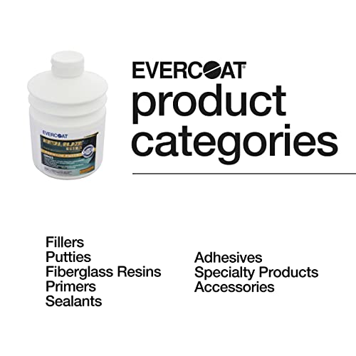Evercoat Metal Glaze Ultra Polyester Putty For Fiberglass, Aluminum, Steel And More - 30 Fl Oz #TOP5